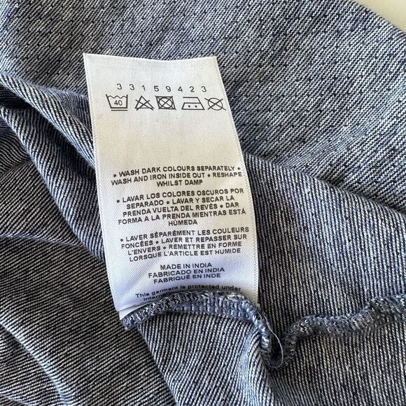 Peter Werth London Men's N.1 Navy Bowling Pocket T-Shirt Size Small - Picture 10 of 11